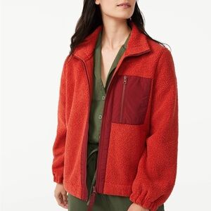 Womans zip up  Fleece Jacket